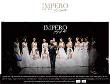 Tablet Screenshot of imperocouture.com